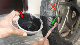 Siapkan Baterai Bekasmu! Ramuan Ajaib Ini Bikin Ban Motor Kinclong Seperti Baru Keluar Dealer