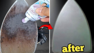 Setrika Ngebandel Karena Kerak? Cuma Modal Rp12 Ribu, Lap Dikit Langsung Kinclong Lagi!