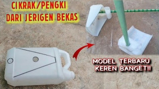 Jangan Buang Jirigen dan Gagang Sapu Bekas! Sulap Jadi Alat Kebersihan Multifungsi Ini