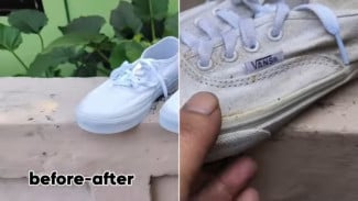 Sepatu Dekil Penuh Noda Kuning? Ini Trik Rahasia Laundry Bikin Bersih Cemerlang!