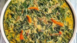 Resep Sederhana Gulai Daun Singkong Super Enak, Dijamin Hoki!