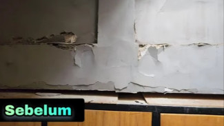 Cara Memperbaiki Dinding yang Terkupas atau Rontok Agar Kuat dan Tahan Lama