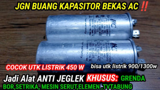 Kapasitor Bekas AC Jangan Dibuang! Bisa Jadi Penyelamat Listrik Rumah Anti Trip