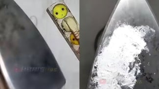 Setrikaan Lengket Bisa Bersih Kinclong Lagi Cuma Pakai Pasta Gigi, Triknya Bikin Kaget!