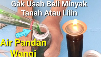 Lampu Ajaib dari Barang Tak Terpakai, Bisa Dipakai saat Mati Lampu Tanpa Biaya Tambahan