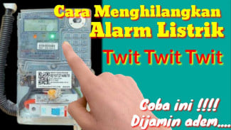 Meteran Listrik Bunyi Terus? Coba Cara Gila Ini, Alarm Token Langsung Diam Total!