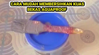 Kuas Kaku Akibat Aquaproof? Coba Cara Ini, Langsung Lembut dan Bisa Dipakai Lagi!