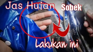 Jas Hujan Sobek Bisa Balik Mulus! Trik Tambal Ajaib yang Bikin Melongo!