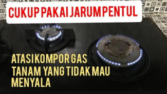 Tungku Kompor Gas Tanam Macet Sebelah? Jarum Pentul Andalannya Biar Nyala Lagi!