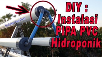 Cuma Pakai Ban Bekas dan Lem Murah, Instalasi Pipa Hidroponik Ini Awet dan Bebas Bocor!