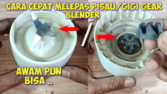 Rahasia Buka Pisau Blender Miako yang Selalu Tersangkut, Ternyata Cuma Butuh Trik Arah Putaran