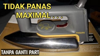 Setrika Philips Kurang Panas? Coba Cara Ini untuk Atasi Masalah Tanpa Harus ke Tukang Servis