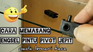 Engsel Lemari Pecah? Cara Ganti Engsel Jepit Ini Bikin Kaca Nempel Kuat Lagi Tanpa Tukang!