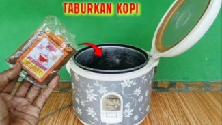 Taburkan Bubuk Kopi ke Dalam Panci Rice Cooker, Hasilnya Luar Biasa!