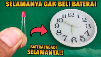 Cuma Modal Receh, Kamu Bisa Ubah Jam Dinding Jadi Tahan Seumur Hidup Plus Ada Lampu LED!
