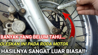 Cuma Modal Lem dan Botol Parfum, Motor Jadul Bisa Kelihatan Mewah dan Kekinian Banget