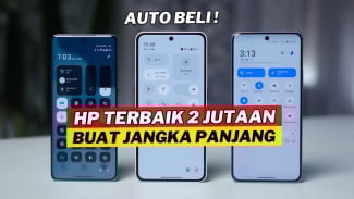 7 HP Rp2 Jutaan Terbaik Juli 2025, RAM Jumbo dan Baterai Gede Buat Konten hingga Gaming!