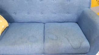 Sofa Kain Kena Noda Bocor? Auto Kinclong Lagi Cuma Pakai 2 Bahan Murah Ini!