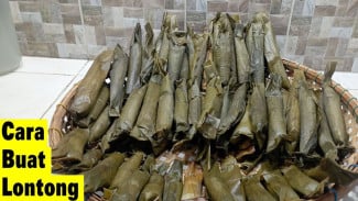 Tips Membuat Lontong Daun Pakai Pisang Sendiri, Resep Turun Temurun Mantap Betul