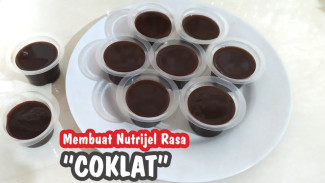 Membuat Nutrijel Coklat dalam 5 Menit, Gampang Banget, Tidak Bergerindil dan Langsung Jadi