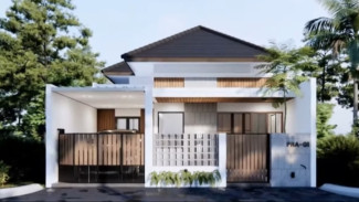 Bukan Sulap Bukan Sihir! Rumah Satu Lantai Ini Punya Trik Ajaib Bikin Lega dan Anti Sempit!