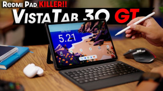Itel Vista Tab 30 GT, Tablet 2 Jutaan Dapat TWS, Stylus dan Keyboard! Kok Bisa Lengkap Gini, Speknya Juga Gahar!