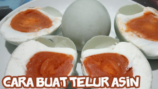 Tips Membuat Telur Asin Cuma 2 Bahan, Tanpa Formalin dan Super Mudah!