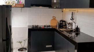 5 Desain Dapur Hitam yang Bikin Pangling! Dijamin Mewah, Modern, dan Nggak Bikin Gelap