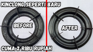 Cara Bersihkan Tungku Kompor Kotor agar Seperti Baru, Cuma Modal 2 Bahan Dapur Biasa!