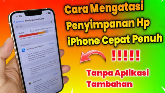 Cara Bersihkan Memori iPhone yang Penuh, Langsung Bisa Install Aplikasi Baru Lagi