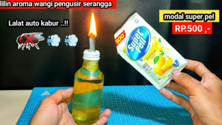Serangga Makin Ogah Dekat! Begini Cara Bikin Lilin Wangi dari Super Pel dan Botol Bekas