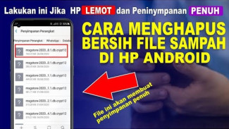 Cara Paling Mudah Menghapus File Sampah di HP Android, Cukup 3 Langkah Praktis Memori Lega Seketika