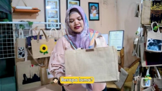 Karung Goni Jadi Tas Cantik Ramah Lingkungan, Begini Cerita di Baliknya