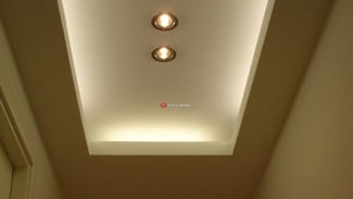 Solusi Ruang Kusam! Ini Desain Plafon Gypsum Minimalis Ini Bikin Hunian Cantik dan Estetik