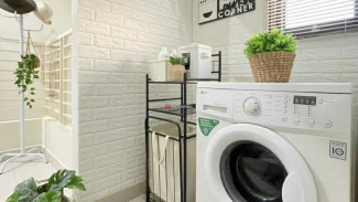 Gak Bikin Berantakan! Desain Laundry Room Minimalis Ini Bikin Rumah Rapi dan Estetik