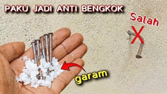 Sulap Paku Biasa Jadi Sekeras Baja, Bisa Dicoba di Tembok Paling Keras Sekalipun!