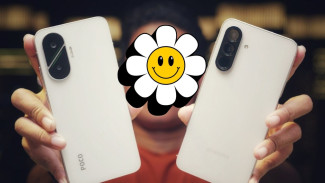 Harga 5 Jutaan, Poco F7 Bodi Mewah IP68 vs Samsung A56 Layar Super AMOLED, Pilih Mana?