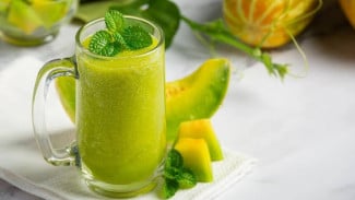 Lebih Mudah! Begini Cara Praktis Bikin Jus Melon Segar, Cocok Diminum di Saat Musim Kemarau