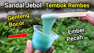 Ubah Styroform Bekas Jadi Solusi Genteng Bocor dan Sendal Rusak, Praktis dan Super Kuat!