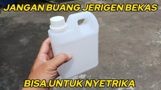 Trik Cerdas Ubah Jerigen Bekas Jadi Stop Kontak Portable, Super Mudah dan Anti Ribet