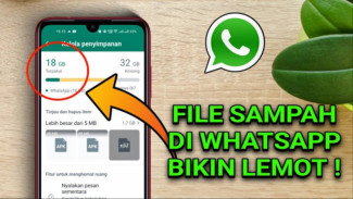 Lebih Praktis! Ini Cara Menghapus File Sampah yang Tersembunyi di WhatsApp, Memory HP Jadi Lega dan Ringan