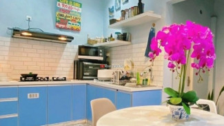 Bosan Monoton? Inspirasi Dapur Minimalis Nuansa Biru Ini Bikin Dapur Lebih Cantik!