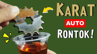 Besi Berkarat Parah? Perbaiki Sekarang, Cuma Modal 2 Ribu Langsung Kinclong Seperti Baru!