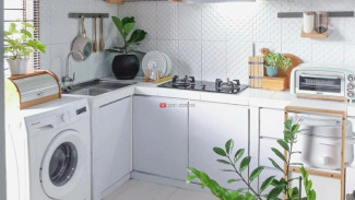 Ide Desain Dapur dan Laundry Ini Solusi Jitu Buat Rumah Mungil!