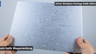 Review Laptop Keren Desain Batik Cirebon: Advan Workplus Heritage!