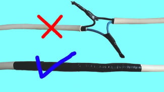 Trik Menyambung Kabel Putus Biar Awet, Super Rapi, Anti Korslet dan Terlihat Seperti Kabel Baru Lagi