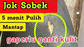 Cara Ajaib Bikin Jok Motor Sobek Jadi Kembali Mulus, Hanya Pakai Alat Sederhana di Rumah!