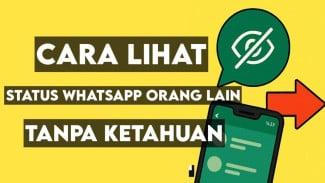 Trik WhatsApp Tersembunyi, Begini Cara Lihat Status Teman Tanpa Nama Kamu Muncul di Daftar Penonton