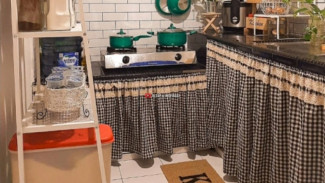 Hemat Uang, Tampilan Tetap Ciamik! Desain Gorden Dapur Ini Wajib Dicoba