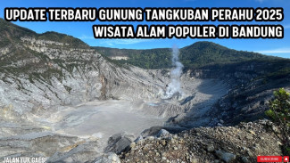 Pesona Tangkuban Perahu di Bandung, Gunung Legendaris dengan Kawah Mistis dan Panorama Fantastis